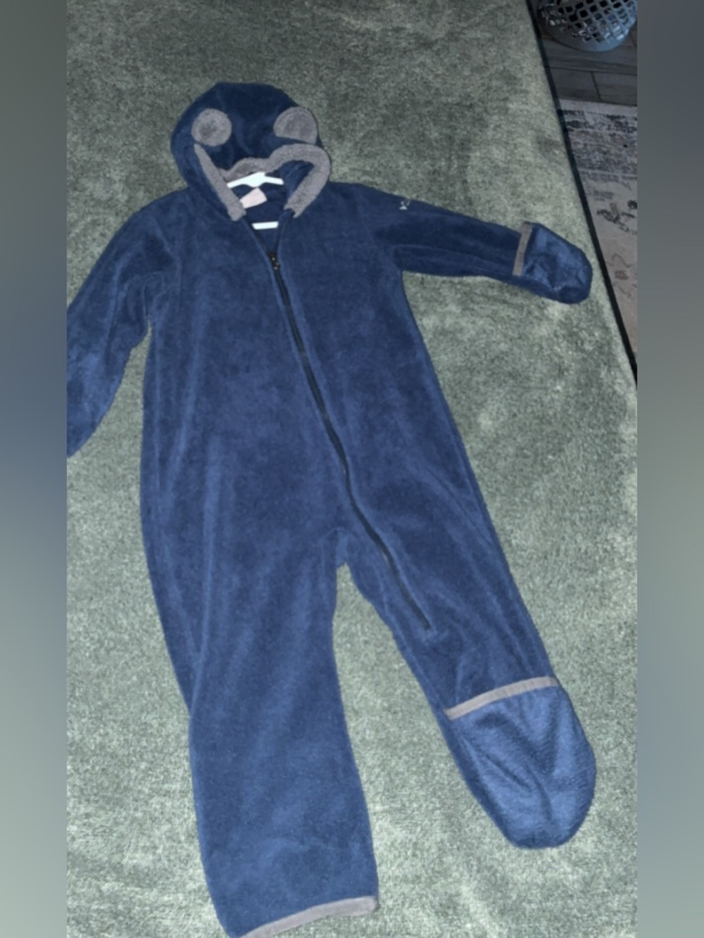 Columbia Navy Blue Fleece Pullover with Logo